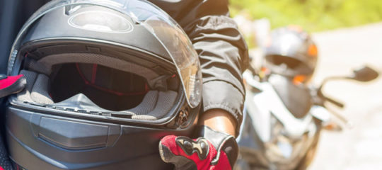 Casque moto modulable