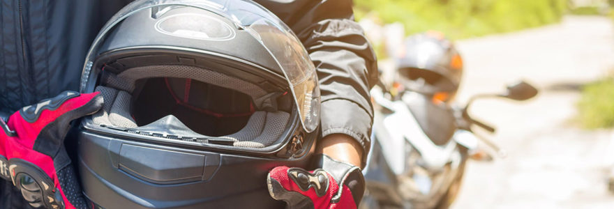 Casque moto modulable